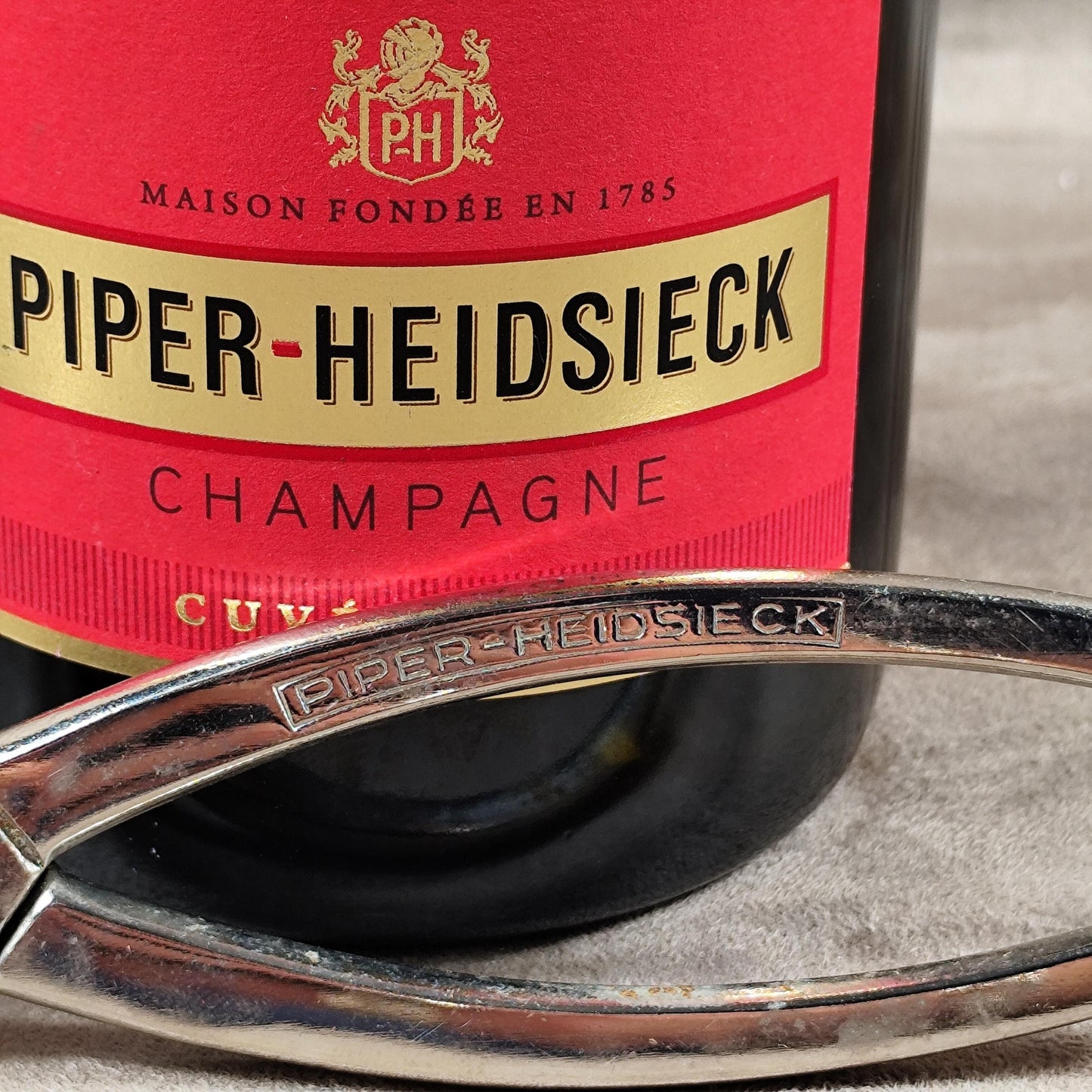 Pince à bouchon de Champagne Piper-Heidsieck Made in France Vintage 1970