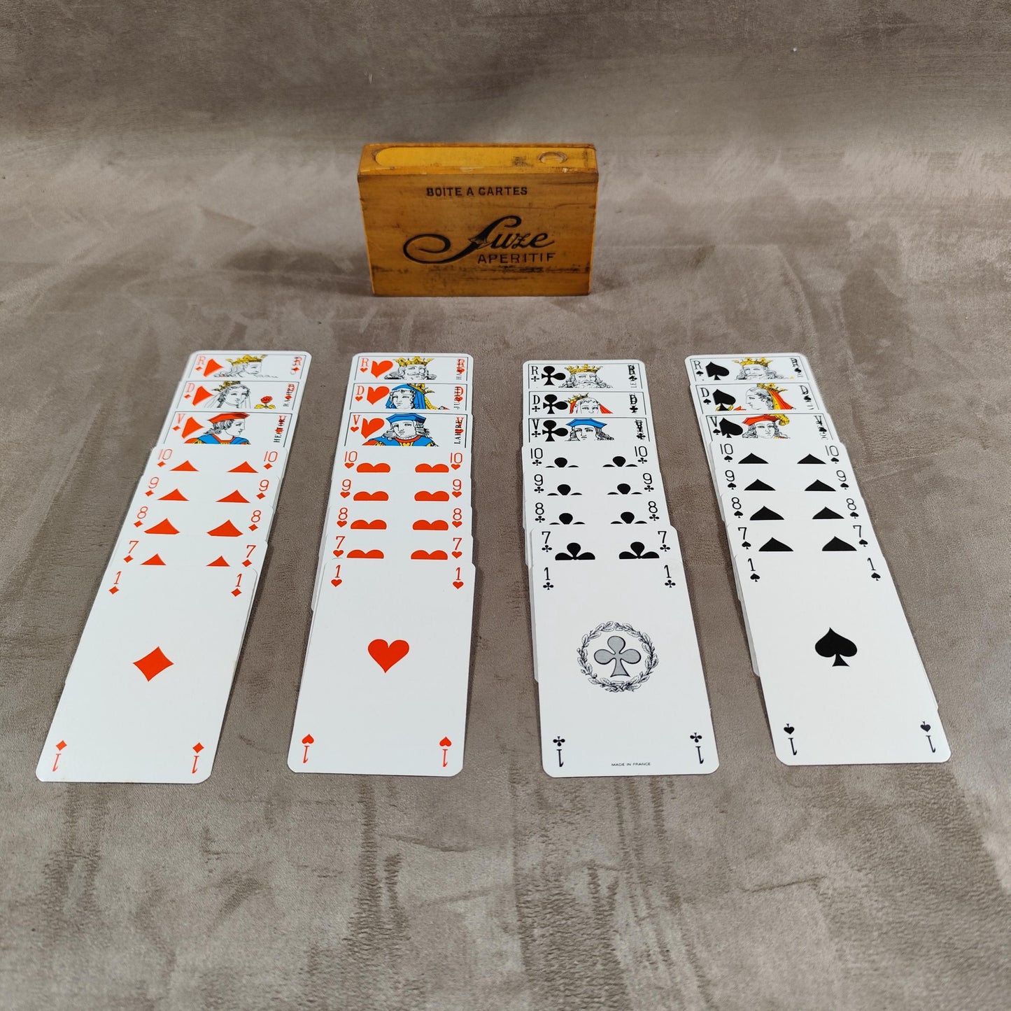 Jeu de 32 cartes Publicitaire Suze Made in France Vintage 1970