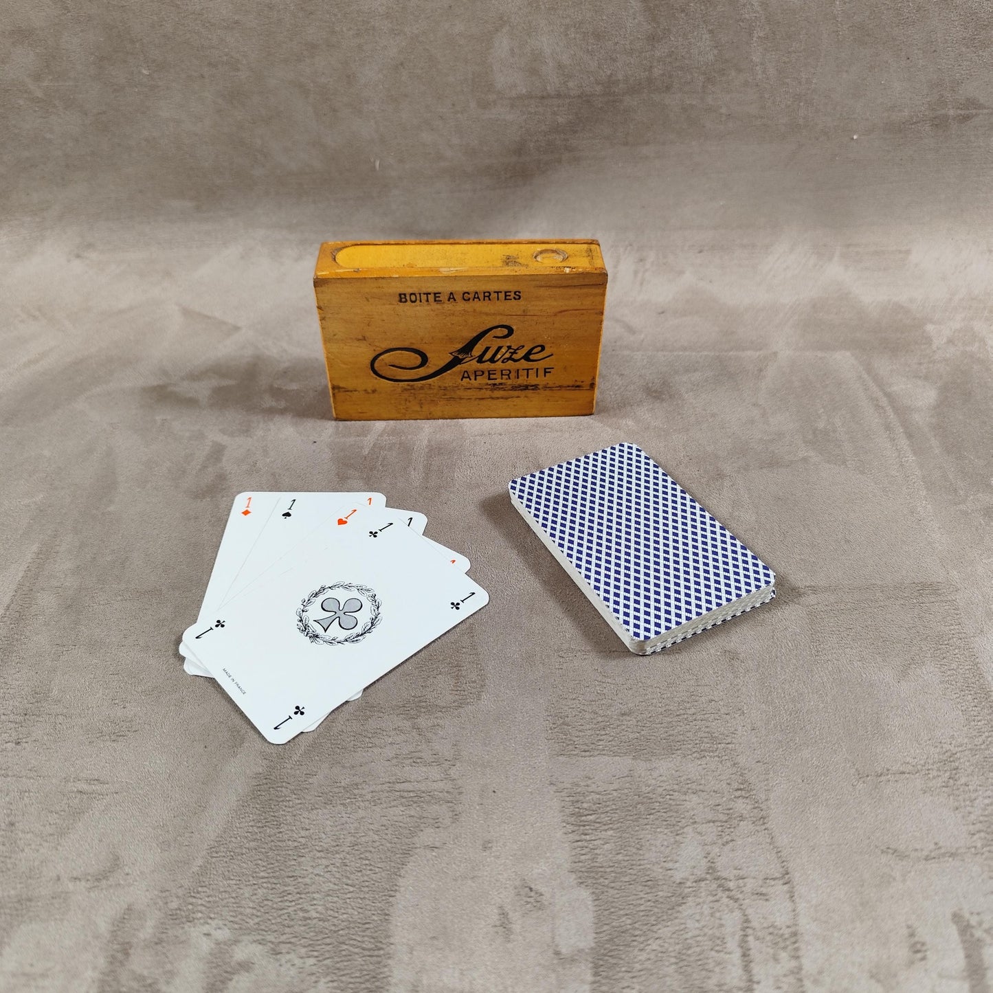 Jeu de 32 cartes Publicitaire Suze Made in France Vintage 1970