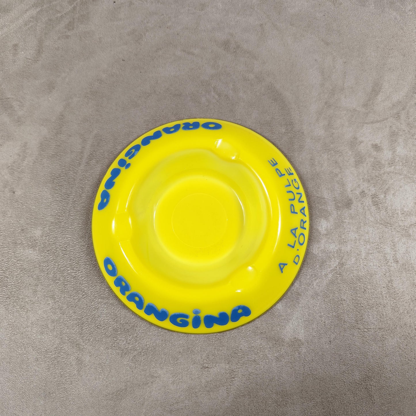Cendrier Publicitaire Orangina en verre Made in France Vintage 1970