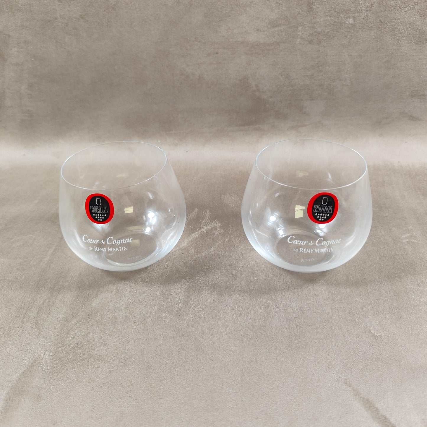 Lot de 2 verre à Cognac Remy Martin par Riedel Made in France Vintage 1980