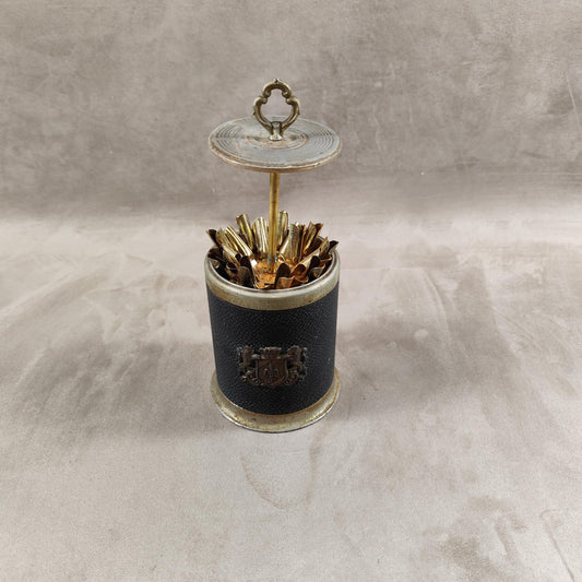 Distributeur de cigarette décor blason Made in France Vintage 1970