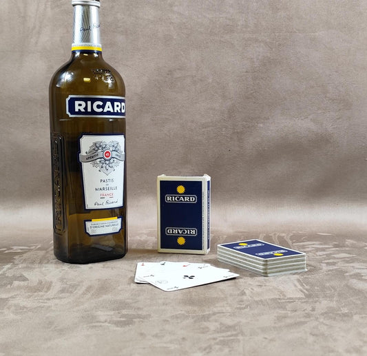 Jeu de cartes complet RICARD Made in France Vintage 1980