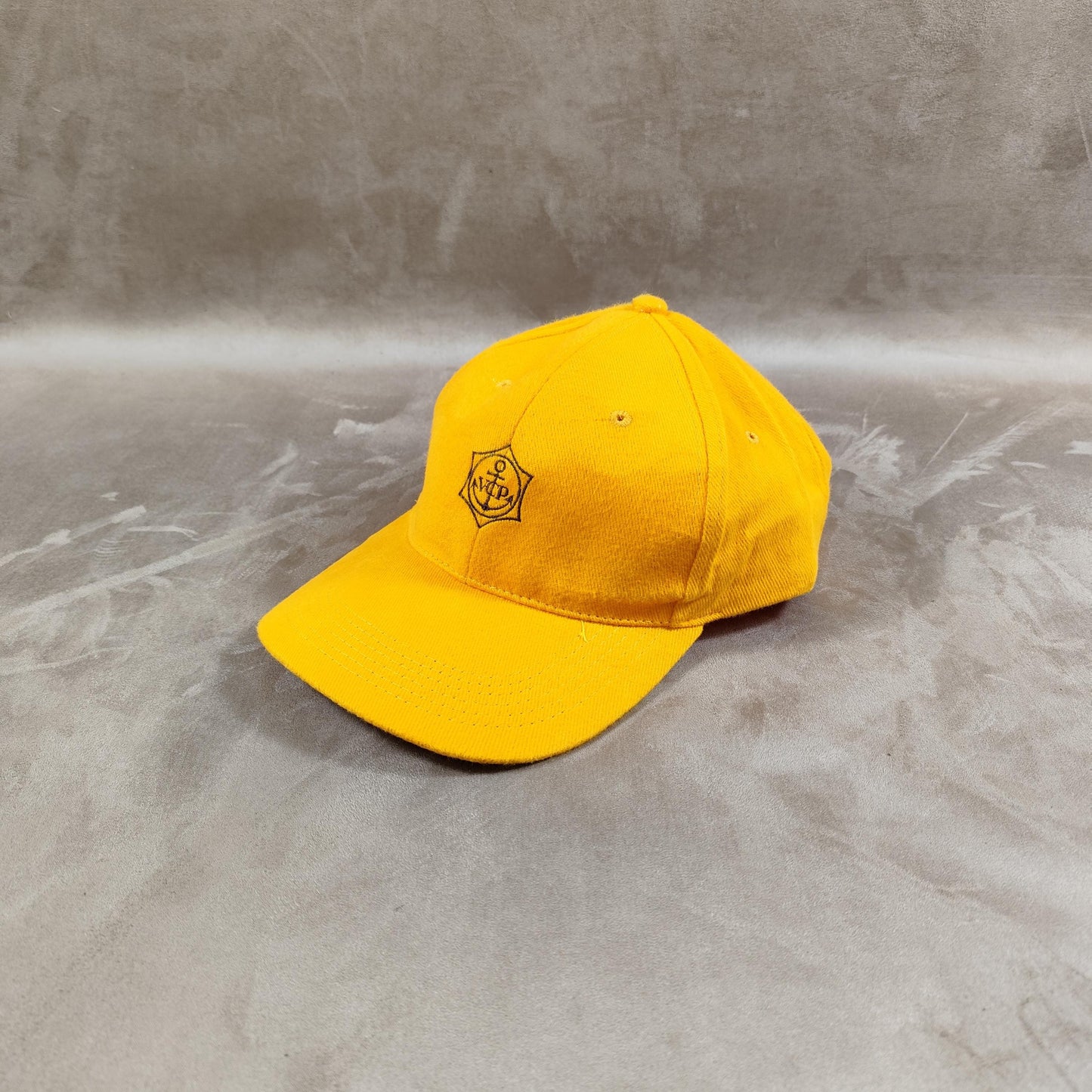 RARE Casquette collector vintage en coton orange Champagne Veuve Clicquot