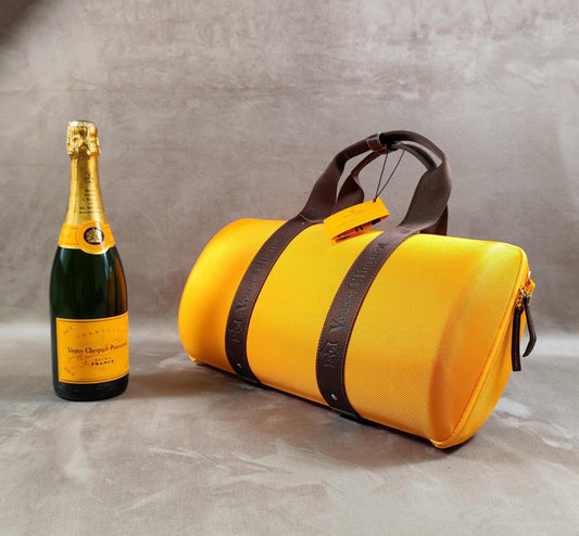 Sac Traveller #2, Etui isotherme pour bouteille de Champagne Veuve Clicquot Made in France Vintage 1990