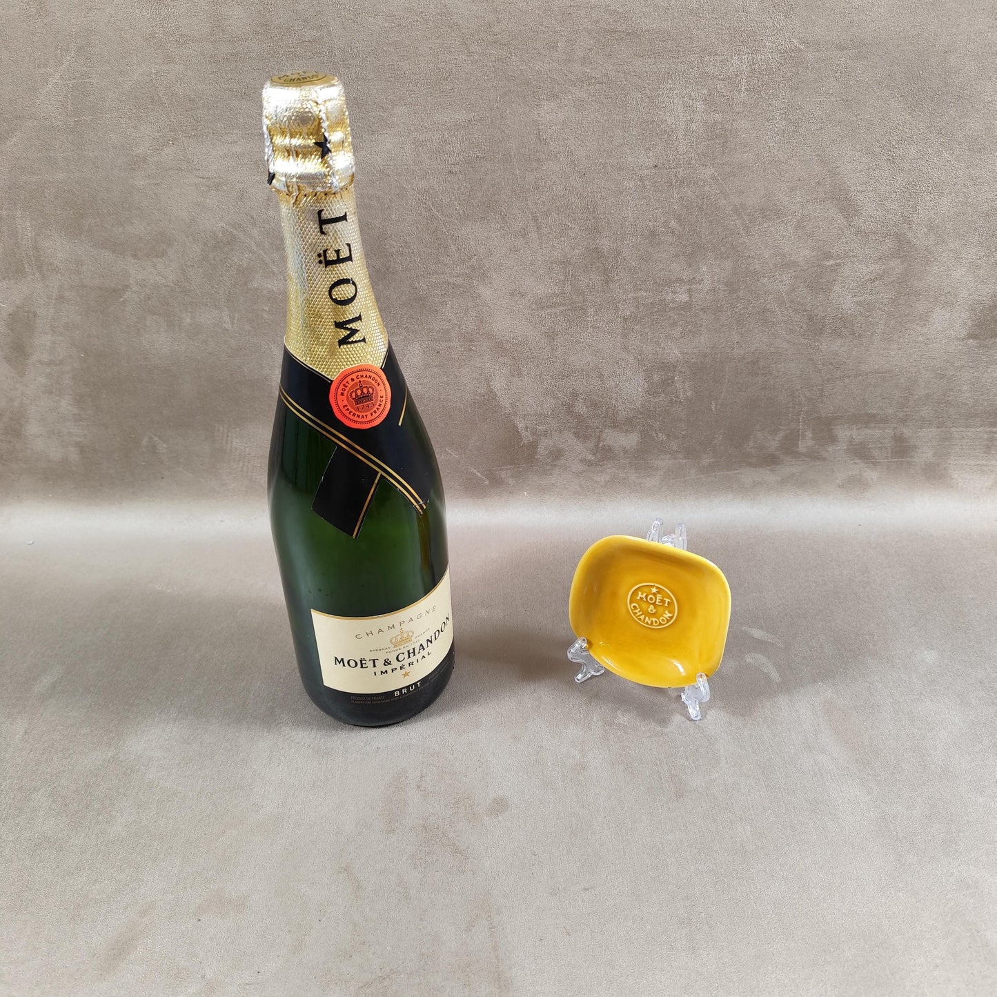 Cendrier Publicitaire Champagne Moët & Chandon Made in France Vintage 1960