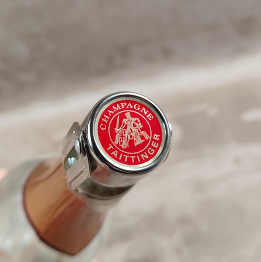 Bouchon stoppeur Champagne Taittinger pour bouteille de champagne entamée 1970