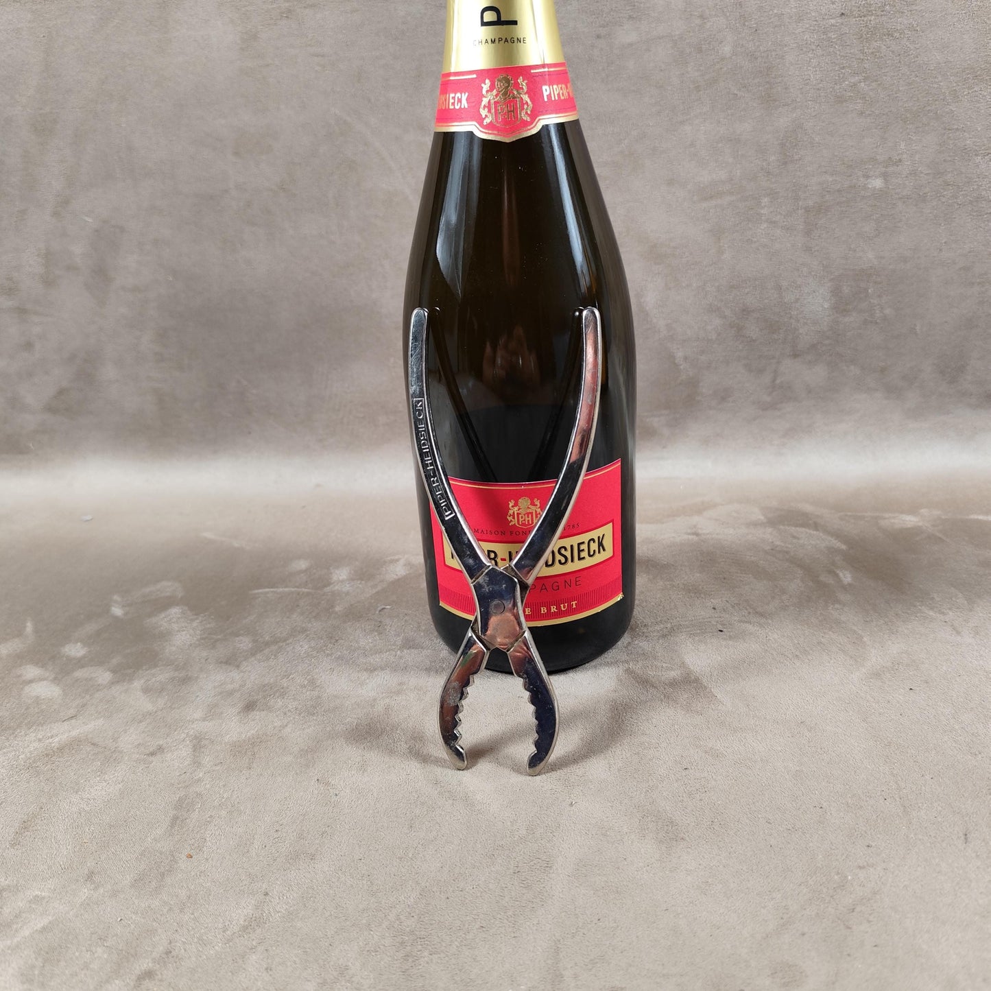 Pince à bouchon de Champagne Piper-Heidsieck Made in France Vintage 1970