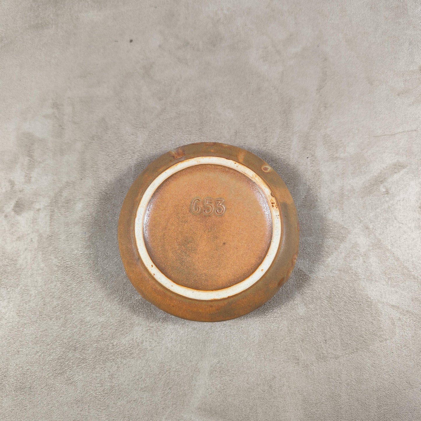 Cendrier Publicitaire Champagne Roger Hissette en faience Made in France Vintage 1970