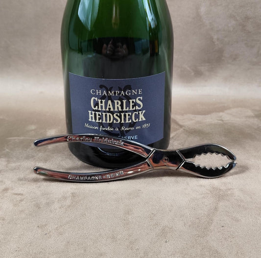 Pince à bouchon de Champagne Charles Heidsieck Made in France Vintage 1970