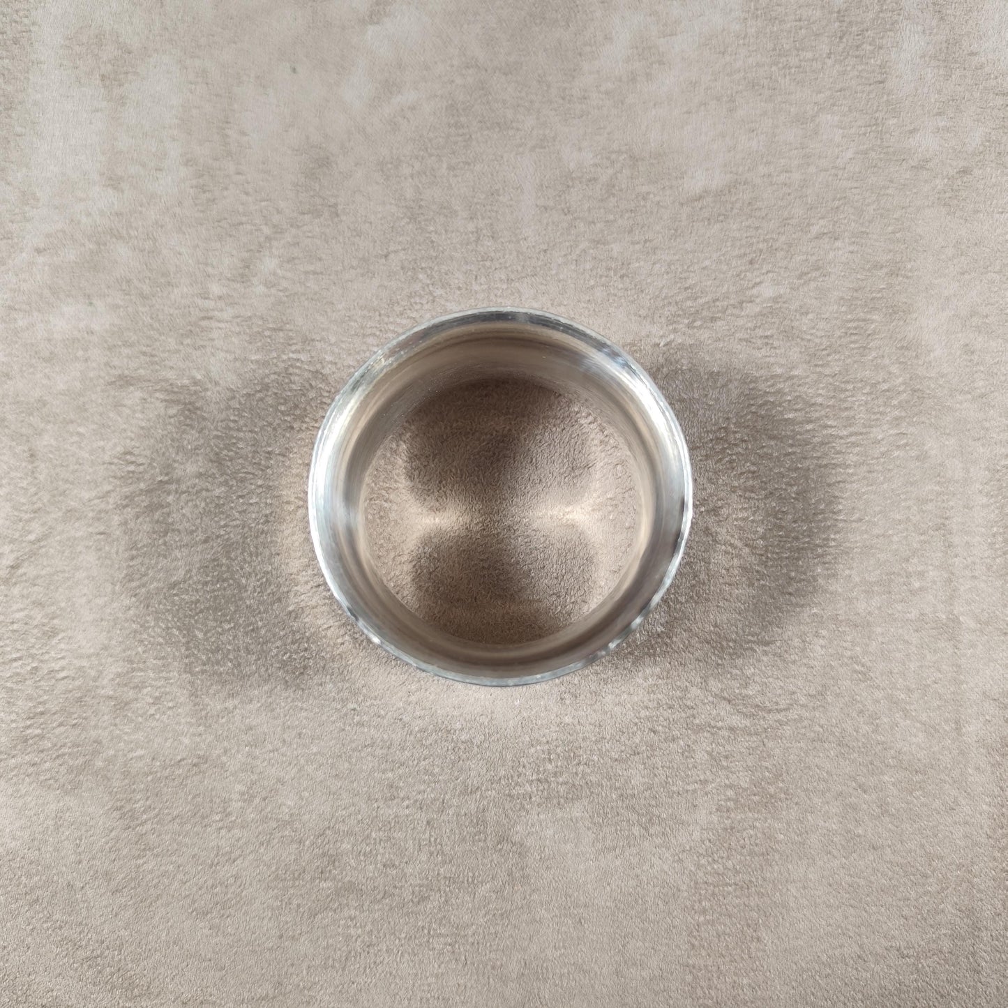 Rond de Serviette en Métal Argenté Poinçon d'orfèvre Made in France Vintage 1900