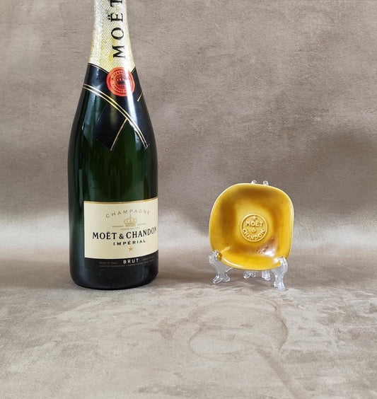 Cendrier Publicitaire Champagne Moët & Chandon Made in France Vintage 1960