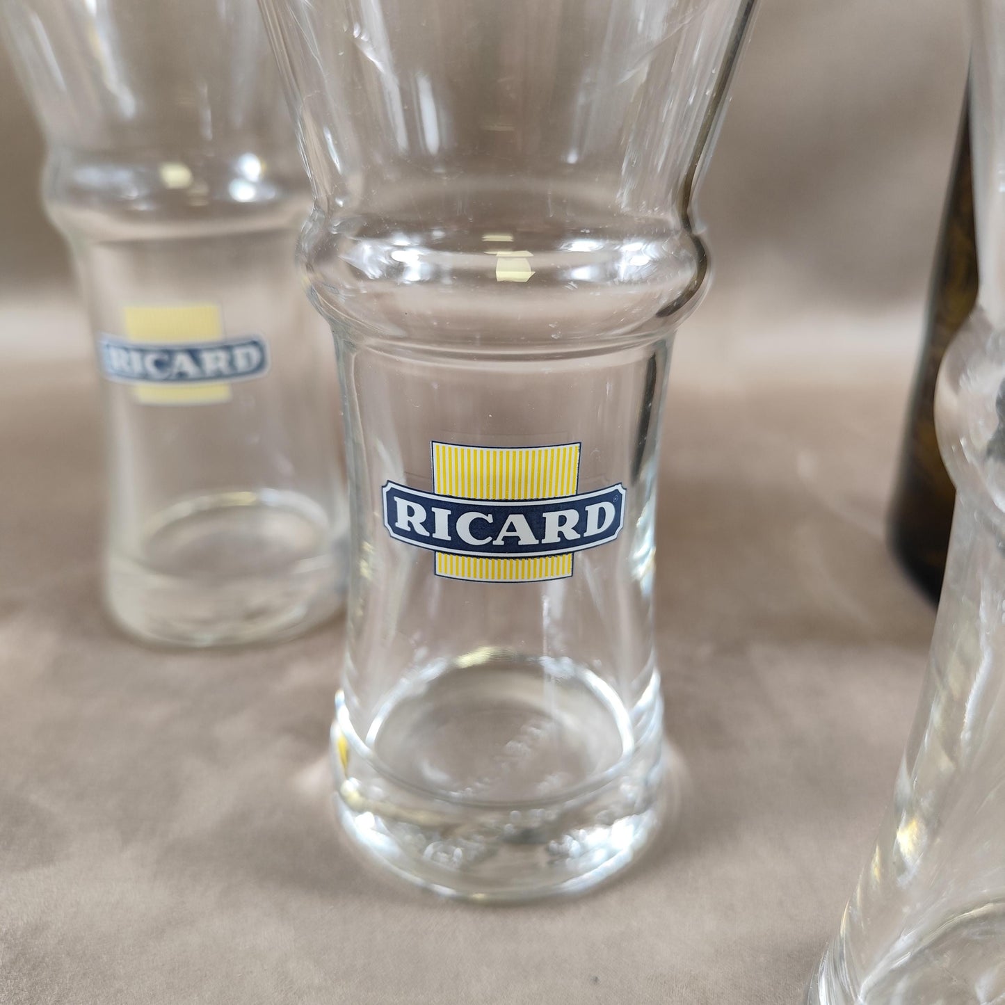 Lot de 6 verres Ricard "Le Verre Ricard" par Olivier Gagnère Made in France Vintage 1990