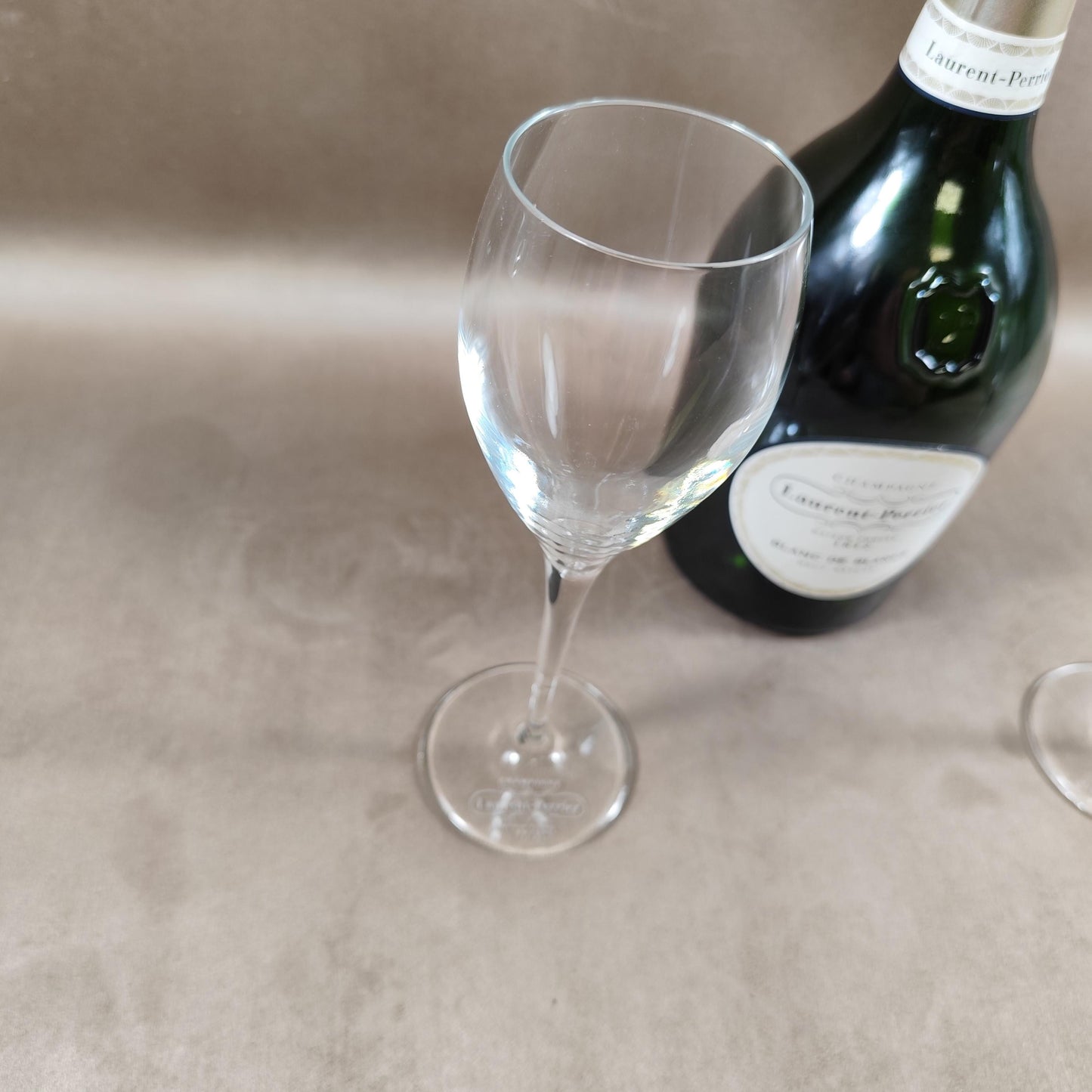 Lot de 2 Flûtes Laurent-Perrier Made in France Vintage 1970