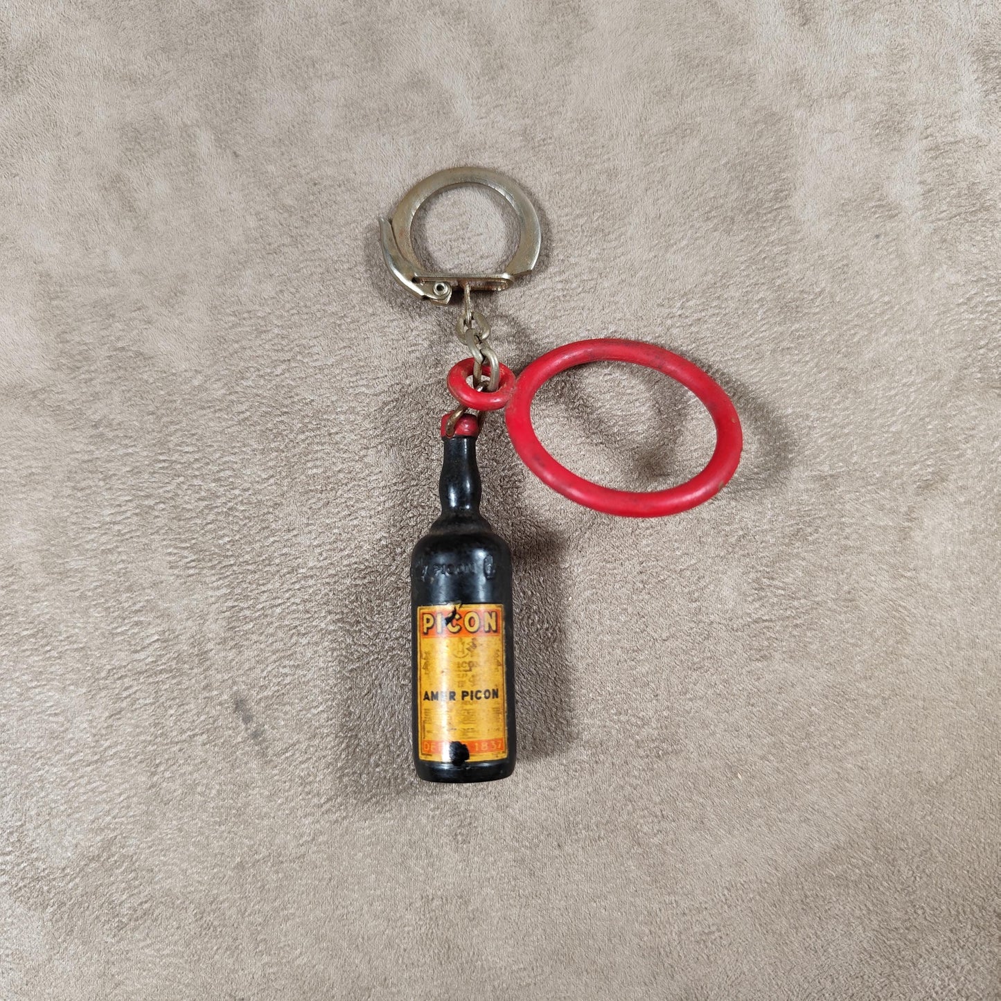 Porte clés Publicitaire Bouteille Picon Amer Made in France Vintage 1970