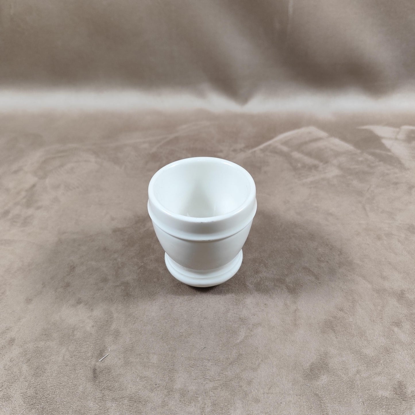 Tasse Brulot ancienne en faience blanche Made in France vintage 1920