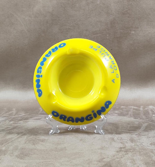 Cendrier Publicitaire Orangina en verre Made in France Vintage 1970