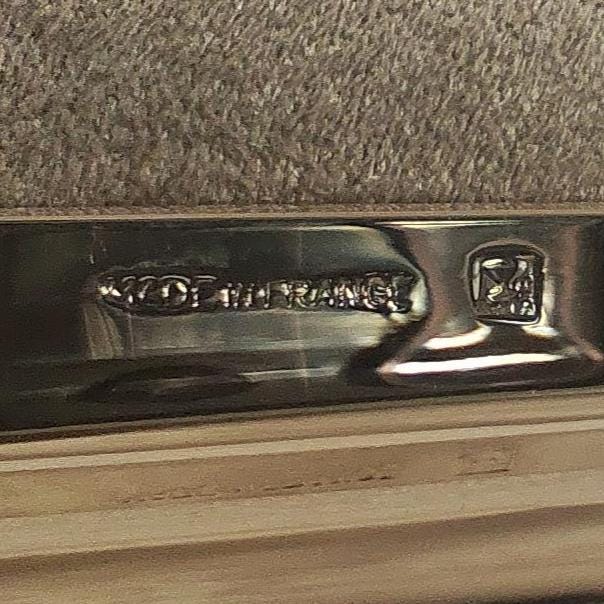 Plateau en Métal Argenté avec Poinçon d'Orfèvre Made in France Vintage 1900