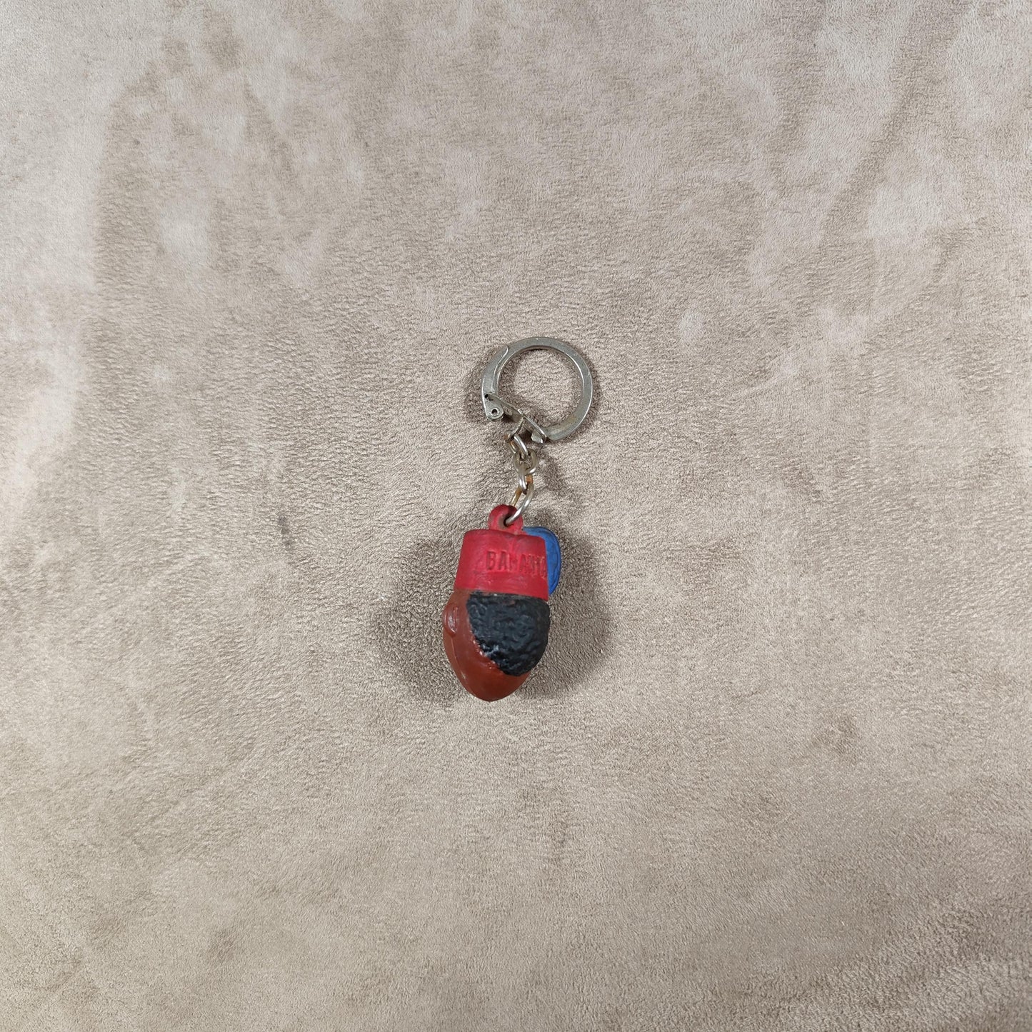 Porte clés Publicitaire Banania Chocolat en plastique Made in France Vintage 1970