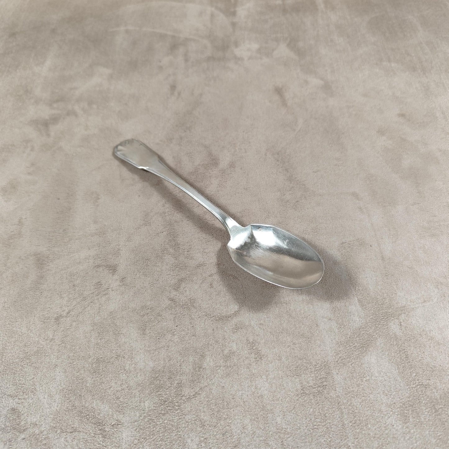 Cuillère en Argent Massif Sterling 925 avec Poinçon Minerve Monogramme AP Made in France Vintage 1900