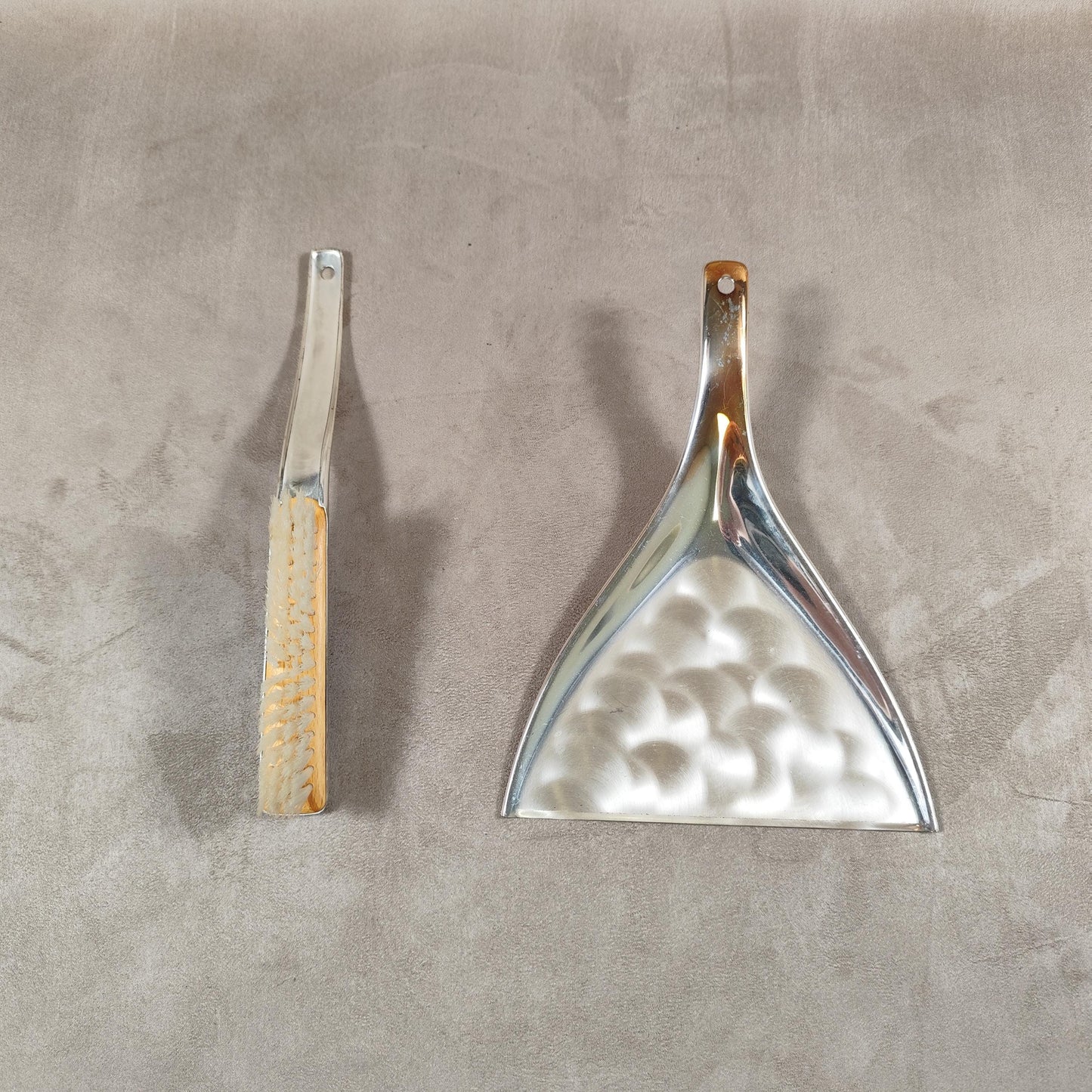 Ramasse-miette Christofle en métal argenté Made in Germany Vintage 1980