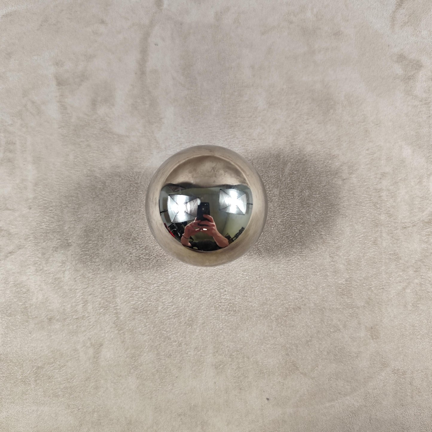 Bouchon stoppeur en métal argenté pour bouteille de champagne entamée Made in France Vintage 1970