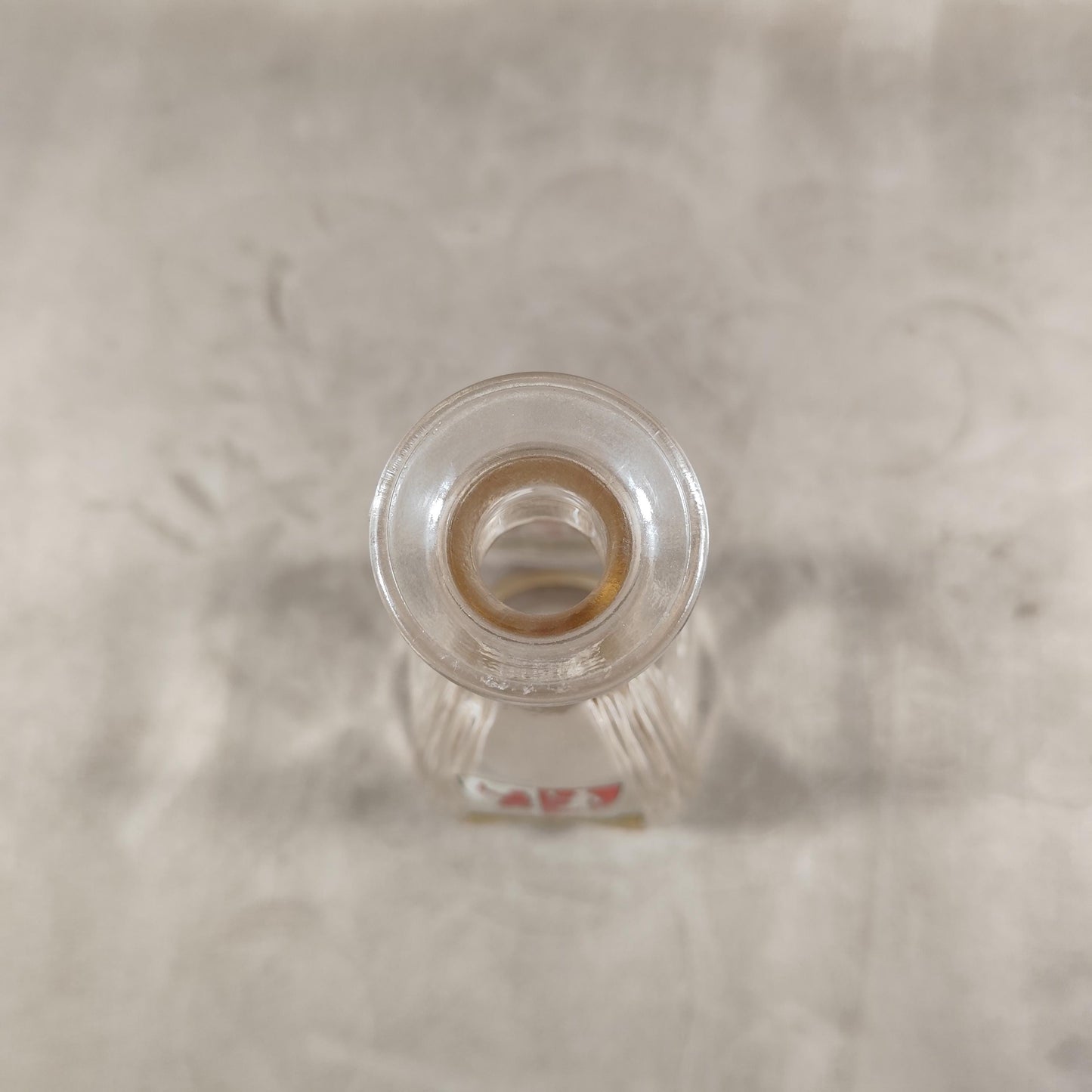 Cruche à eau St Raphaël en verre vintage Made in France