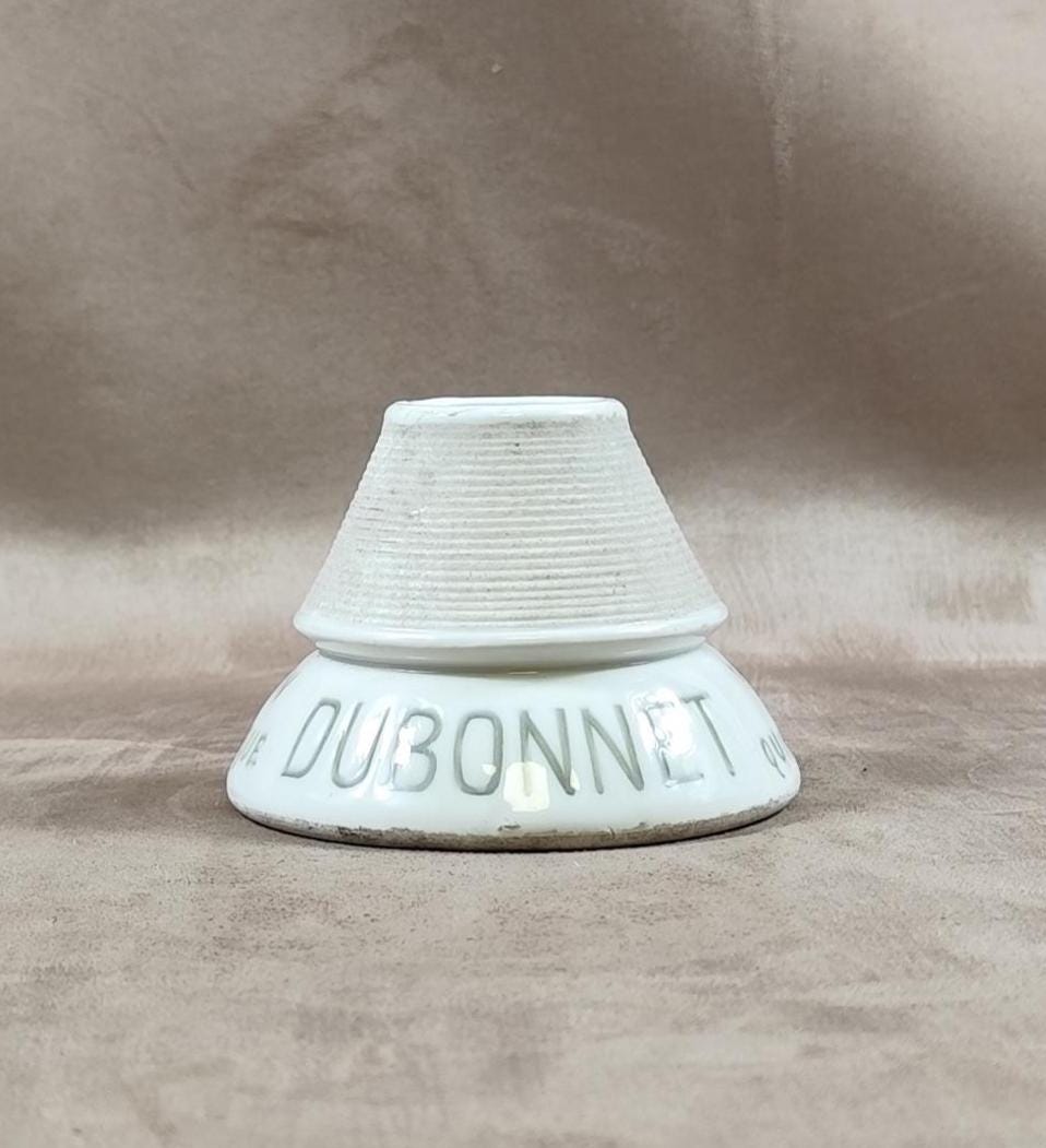 VERY RARE Pyrogène Dubonnet vintage Grand Prix 1900 en faience ancienne par "Le Pyrogène" Made in France 1900