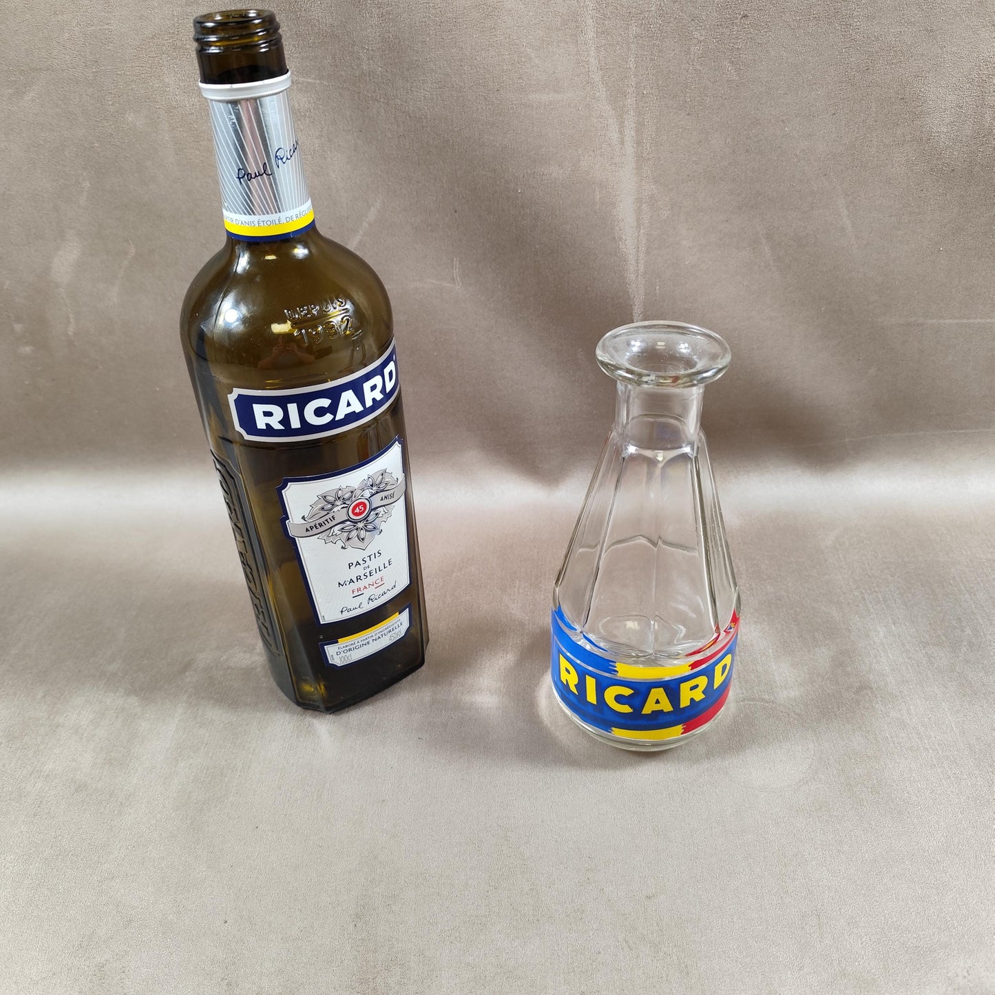 Carafe RICARD vintage articles publicitaires Made in France Années 1950