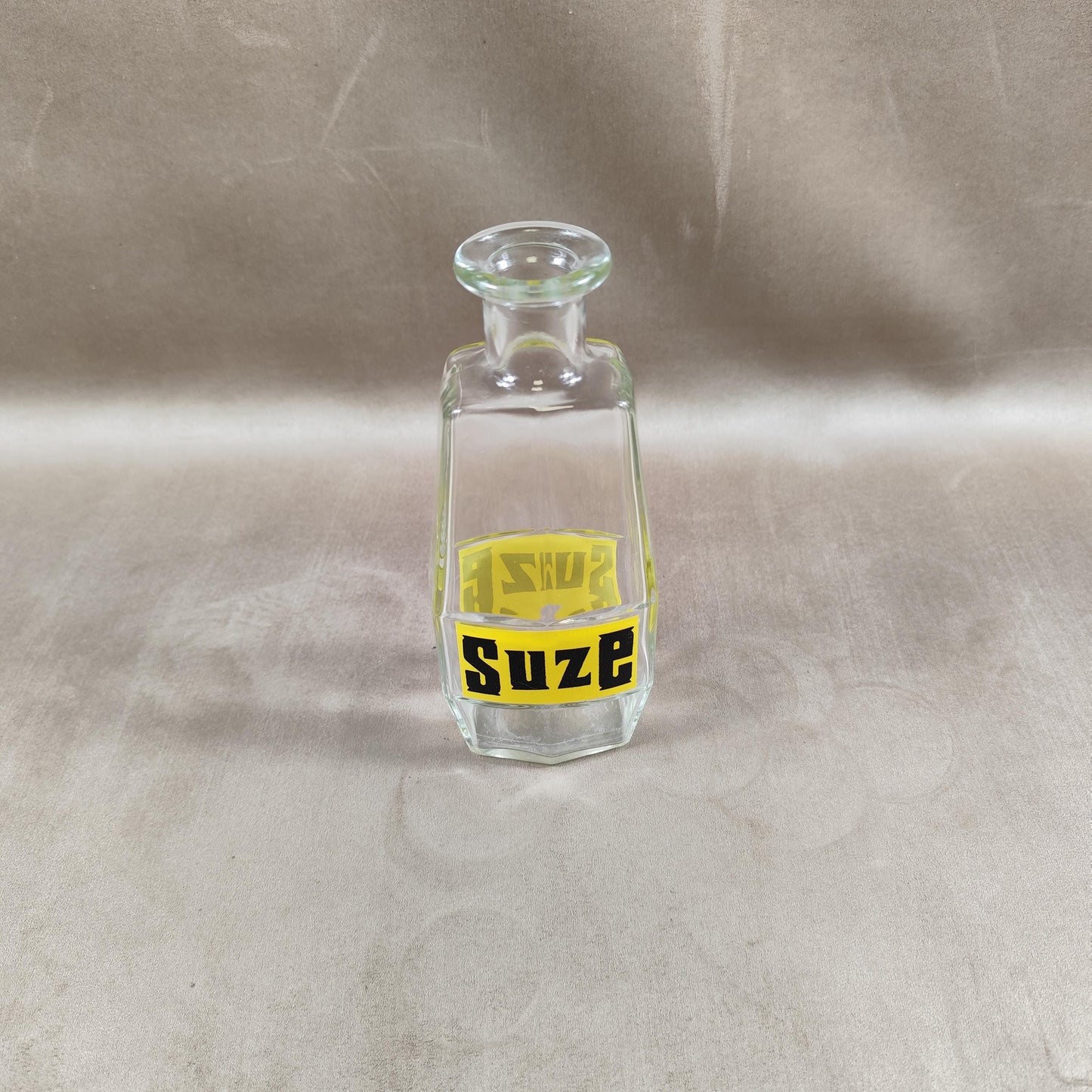 Cruche en verre Suze vintage Made in France 1950