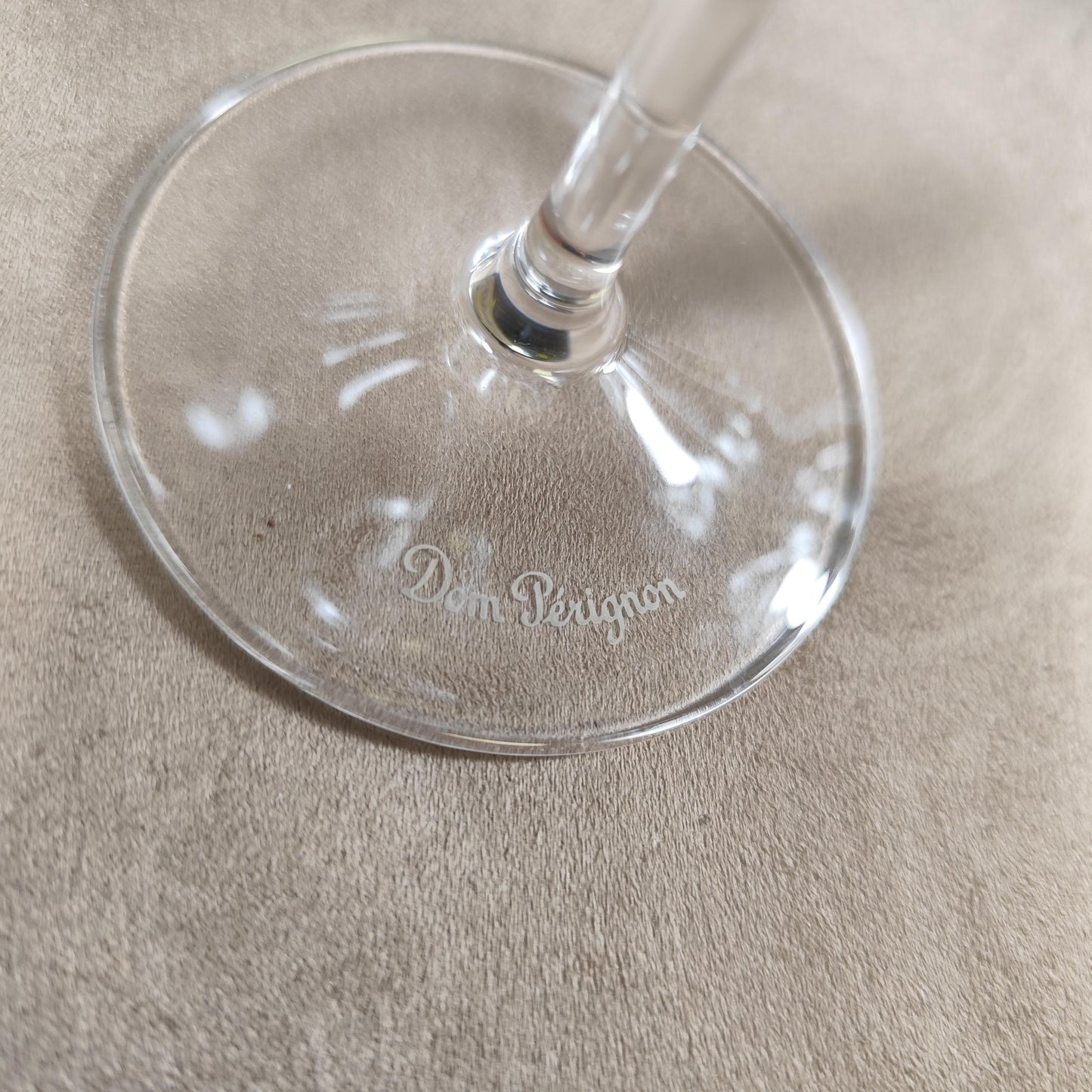 VERY RARE 6 magnifiques flutes en cristal Champagne Dom Perignon vintage