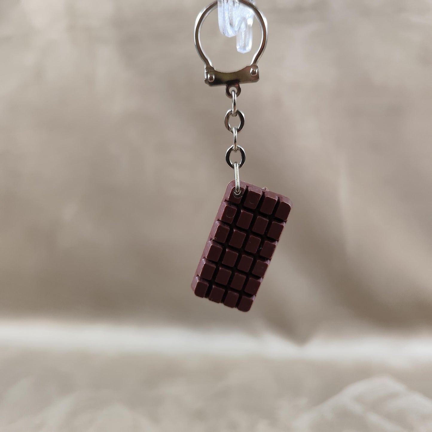 Porte clés Publicitaire Tablette de chocolat Poulain Made in France Vintage 1970