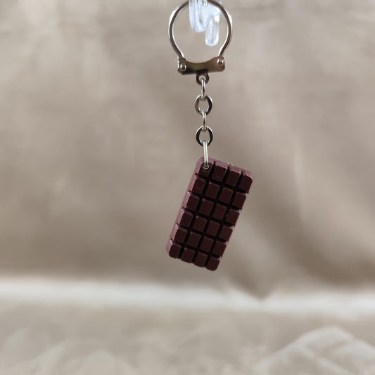 Porte clés Publicitaire Tablette de chocolat Poulain Made in France Vintage 1970