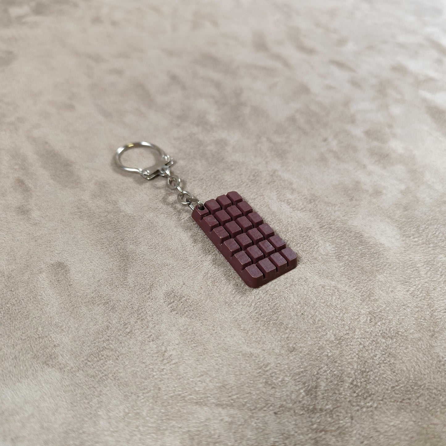 Porte clés Publicitaire Tablette de chocolat Poulain Made in France Vintage 1970