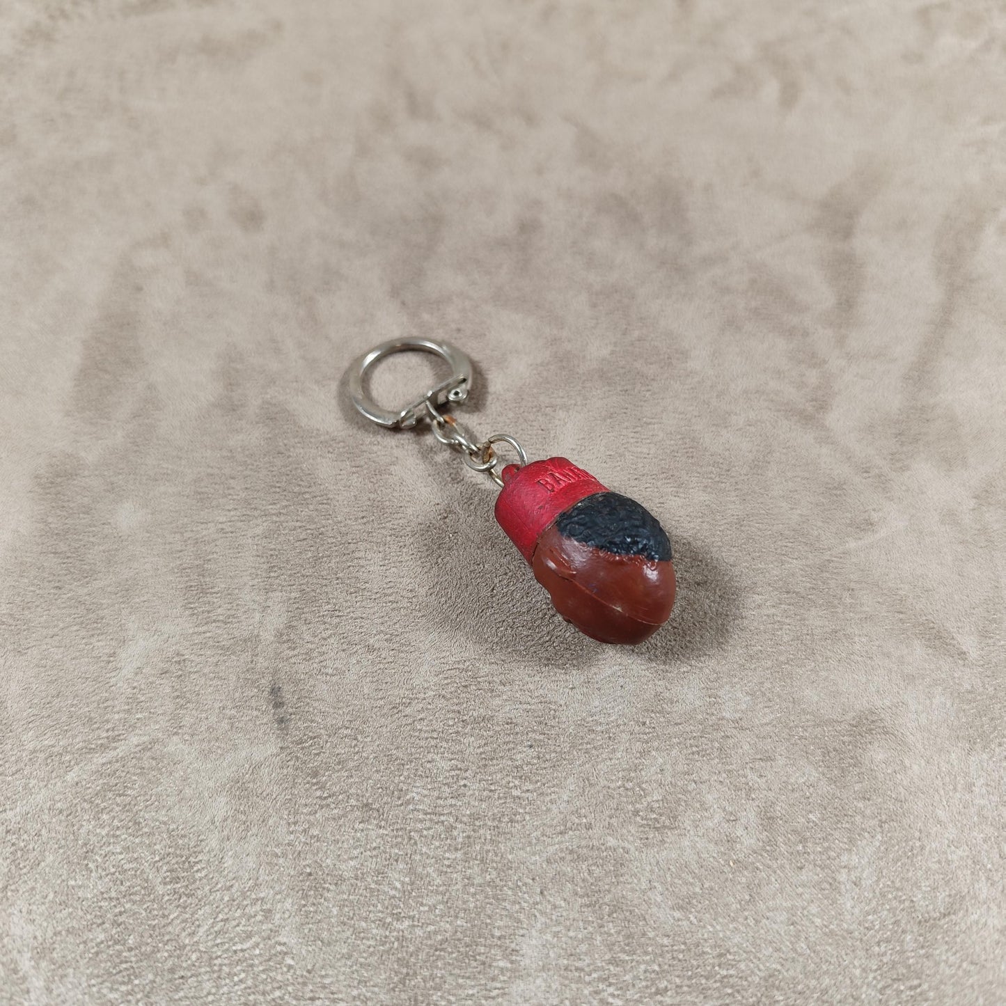 Porte clés Publicitaire Banania Chocolat en plastique Made in France Vintage 1970