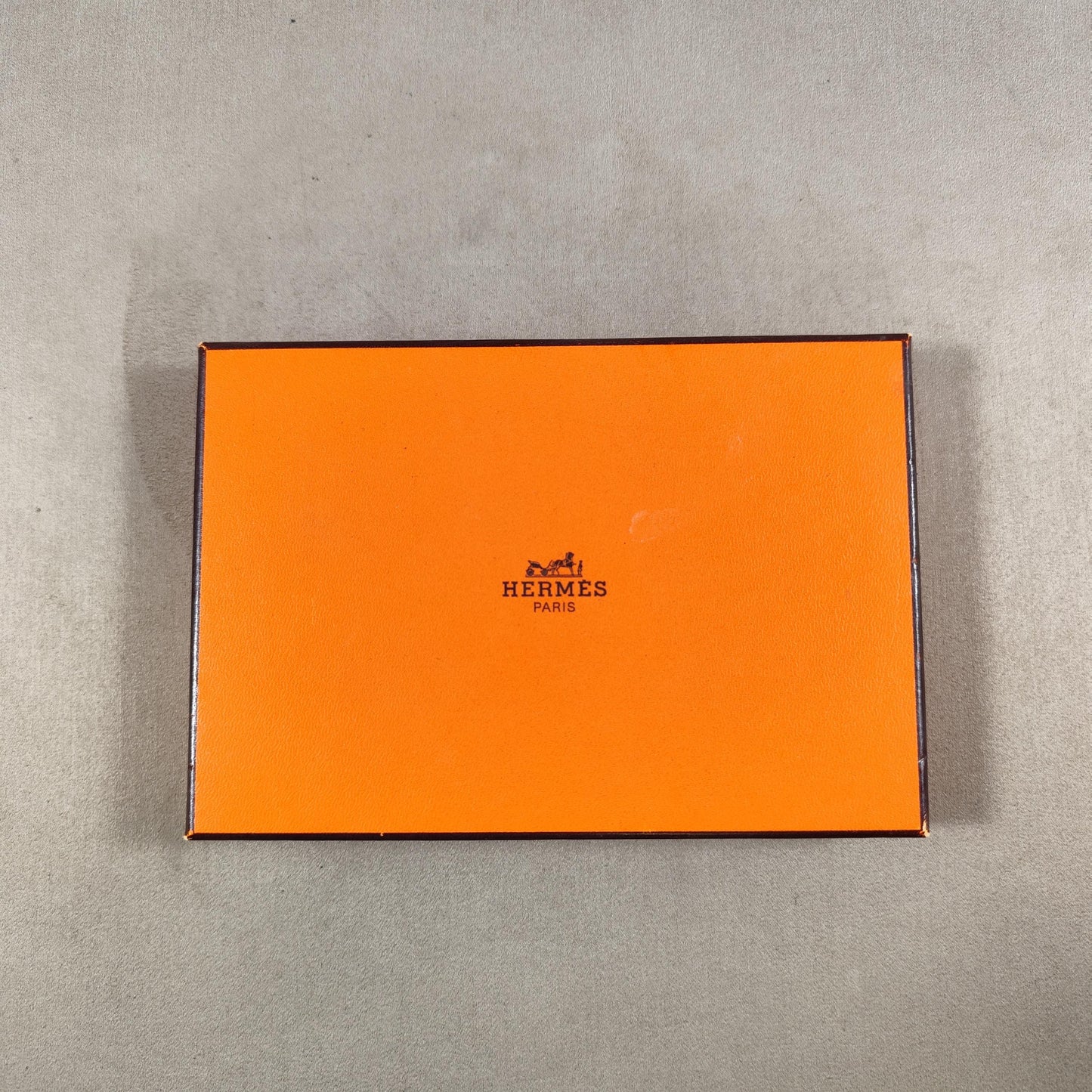 Boite HERMES vide en carton Made in France Vintage 1990