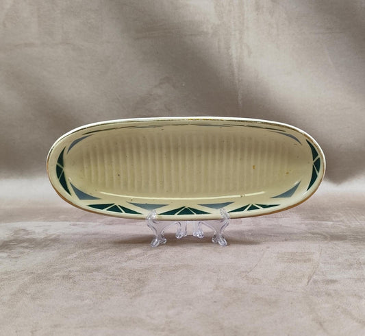 Porte savon en faïence par RANAISE le Moulin des Loups Made in France Vintage 1970