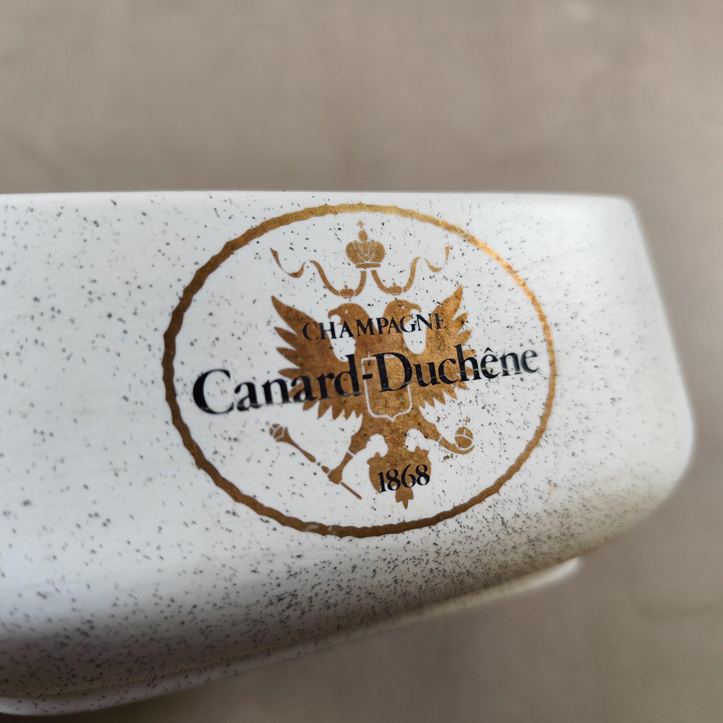Cendrier Publicitaire Champagne Canard-Duchêne Made in France Vintage 1970