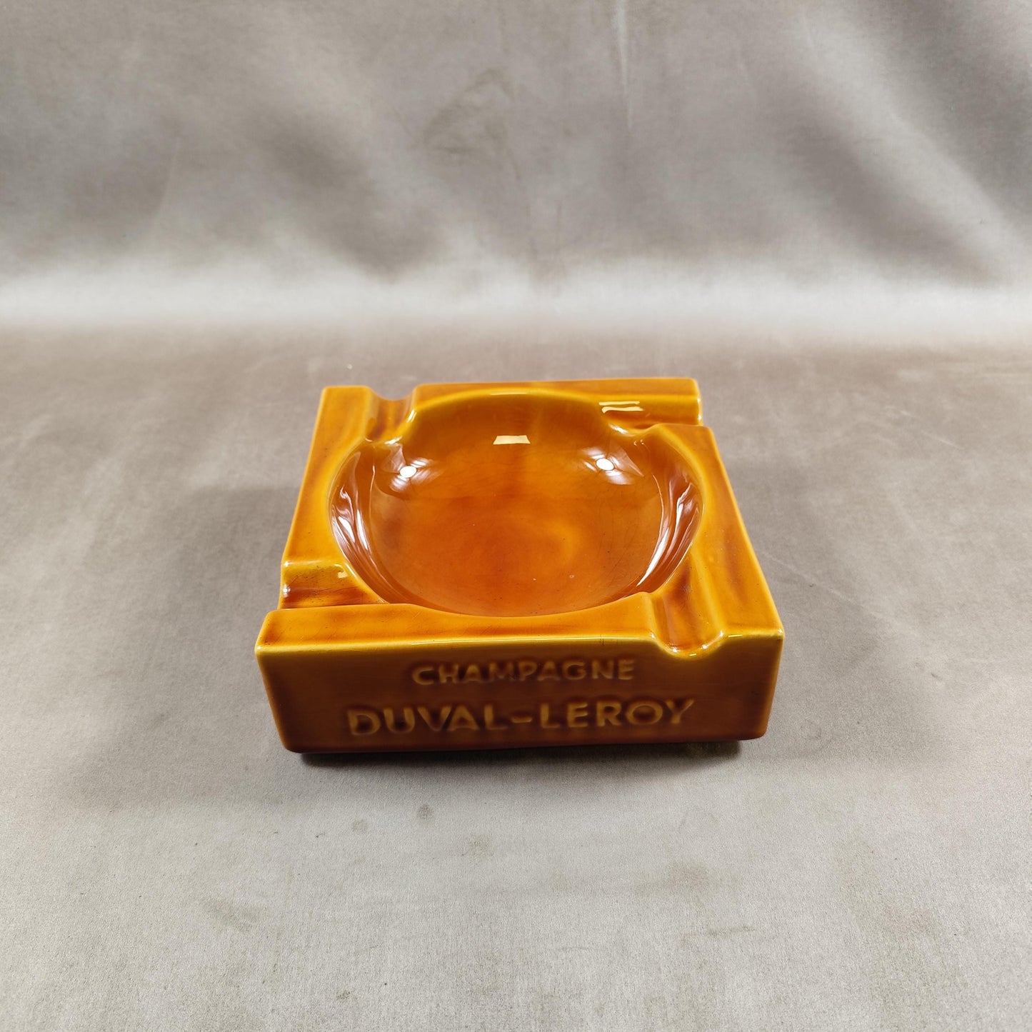 Cendrier Publicitaire Champagne Duval-Leroy Made in France Vintage 1970