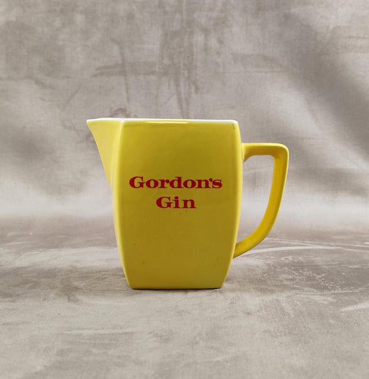 Cruche publicitaire Gordon's Gin en céramique Made in England Vintage 1980