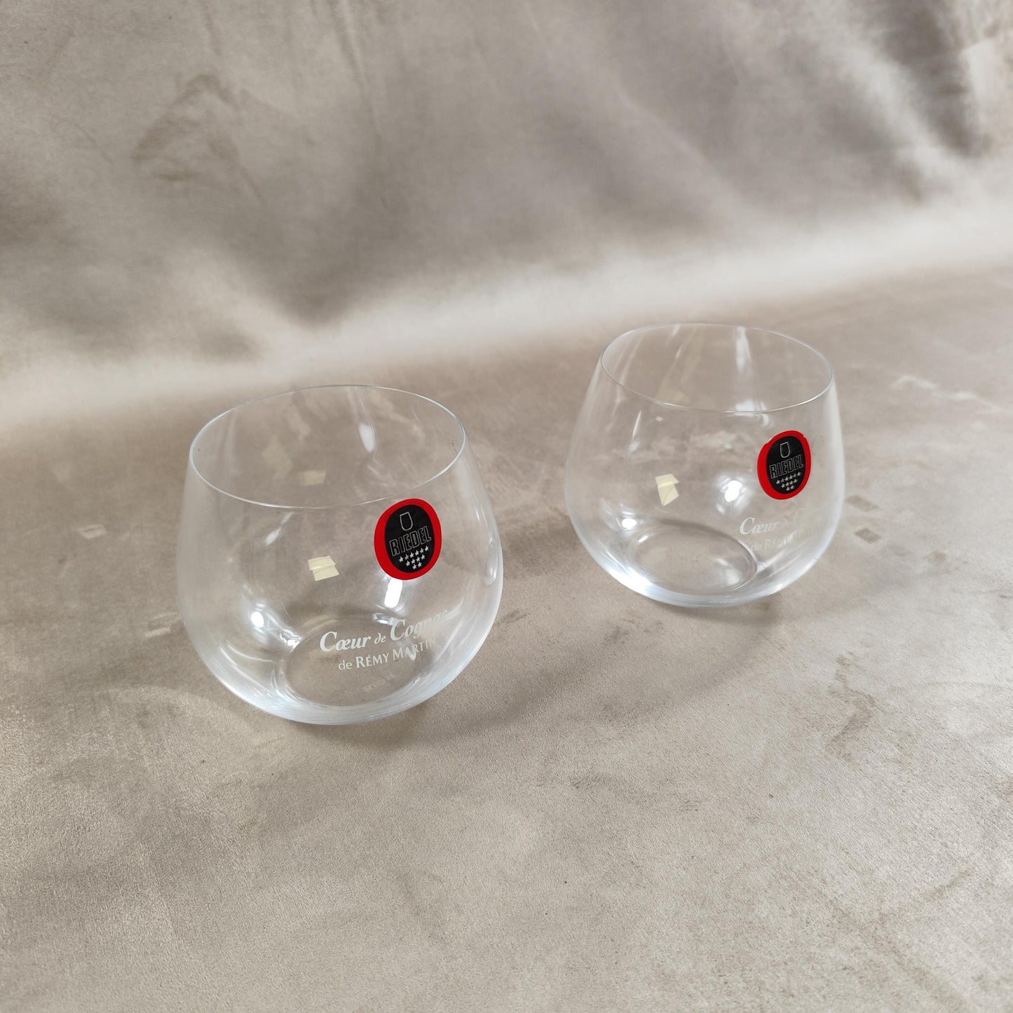 Lot de 2 verre à Cognac Remy Martin par Riedel Made in France Vintage 1980
