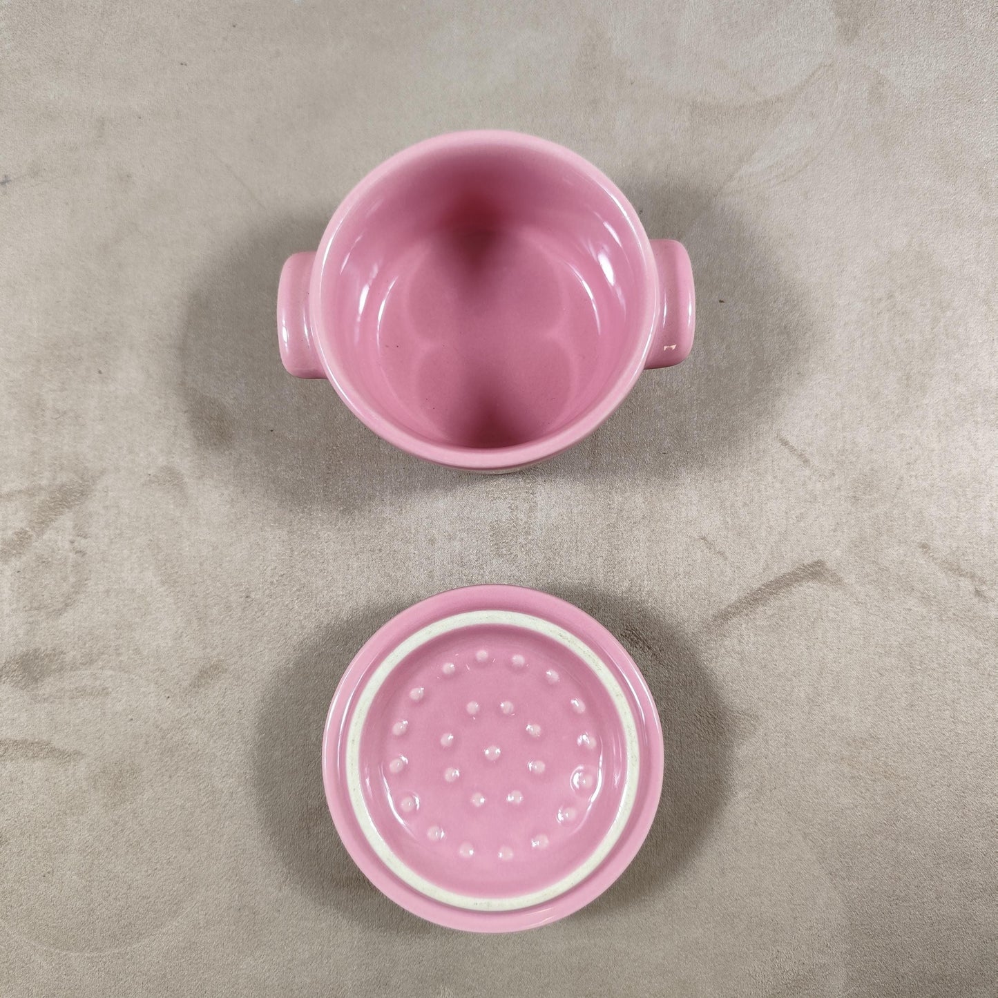 Mini cocotte rose Emily Henry pour la Redoute Made in France Vintage 1980