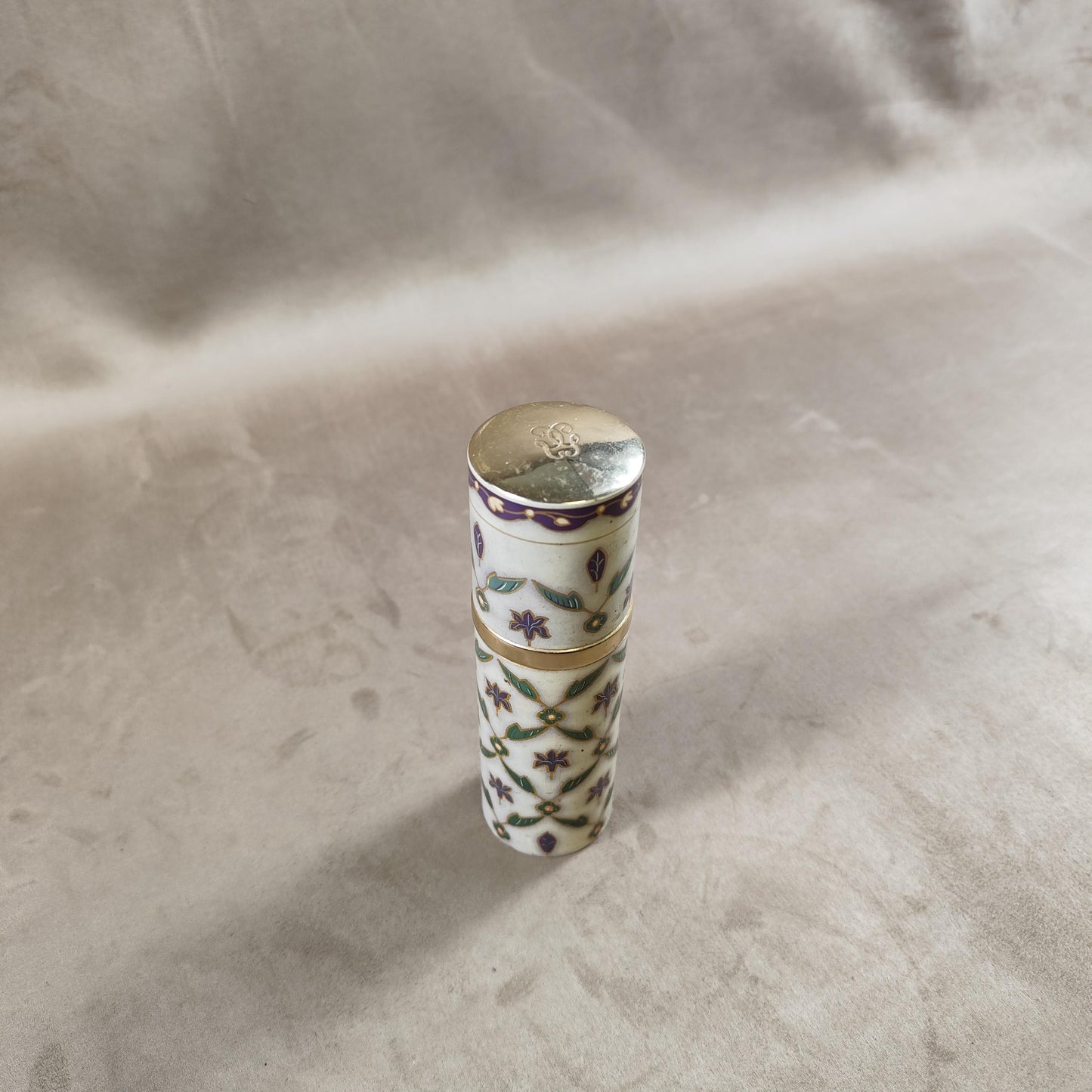 Étui pour flacons de parfums de voyage vide réutilisable Guerlain Paris Made in France Vintage 1970