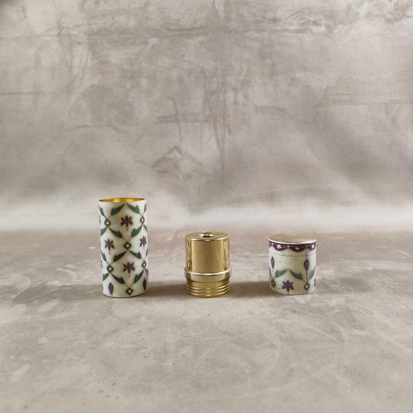 Étui pour flacons de parfums de voyage vide réutilisable Guerlain Paris Made in France Vintage 1970