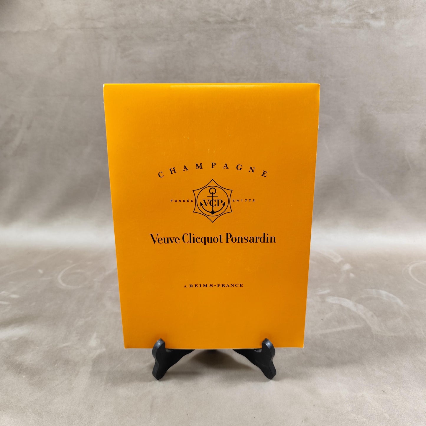 Bloc note A4, Carnet Champagne Veuve Clicquot Ponsardin Made in France Vintage 1990