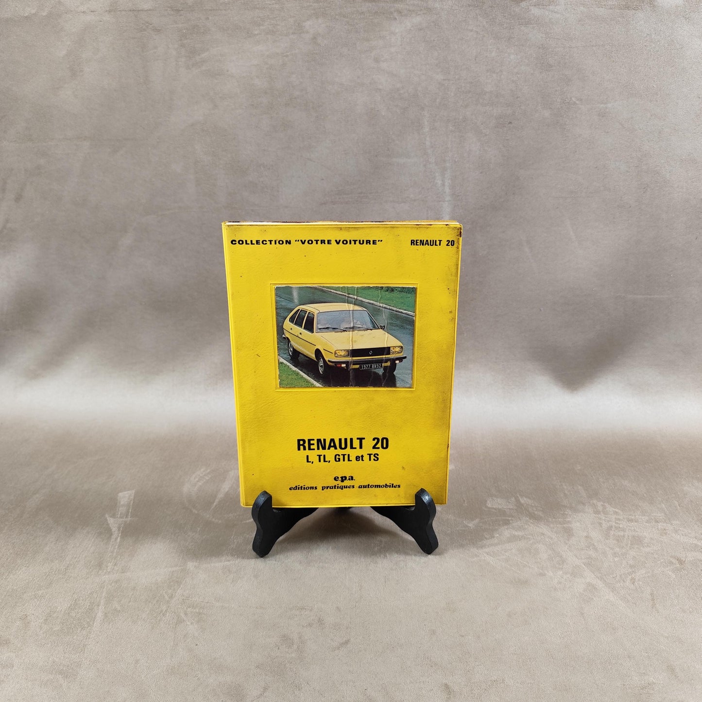 Livret Renault pour la Renault 20 Made in France Vintage 1980