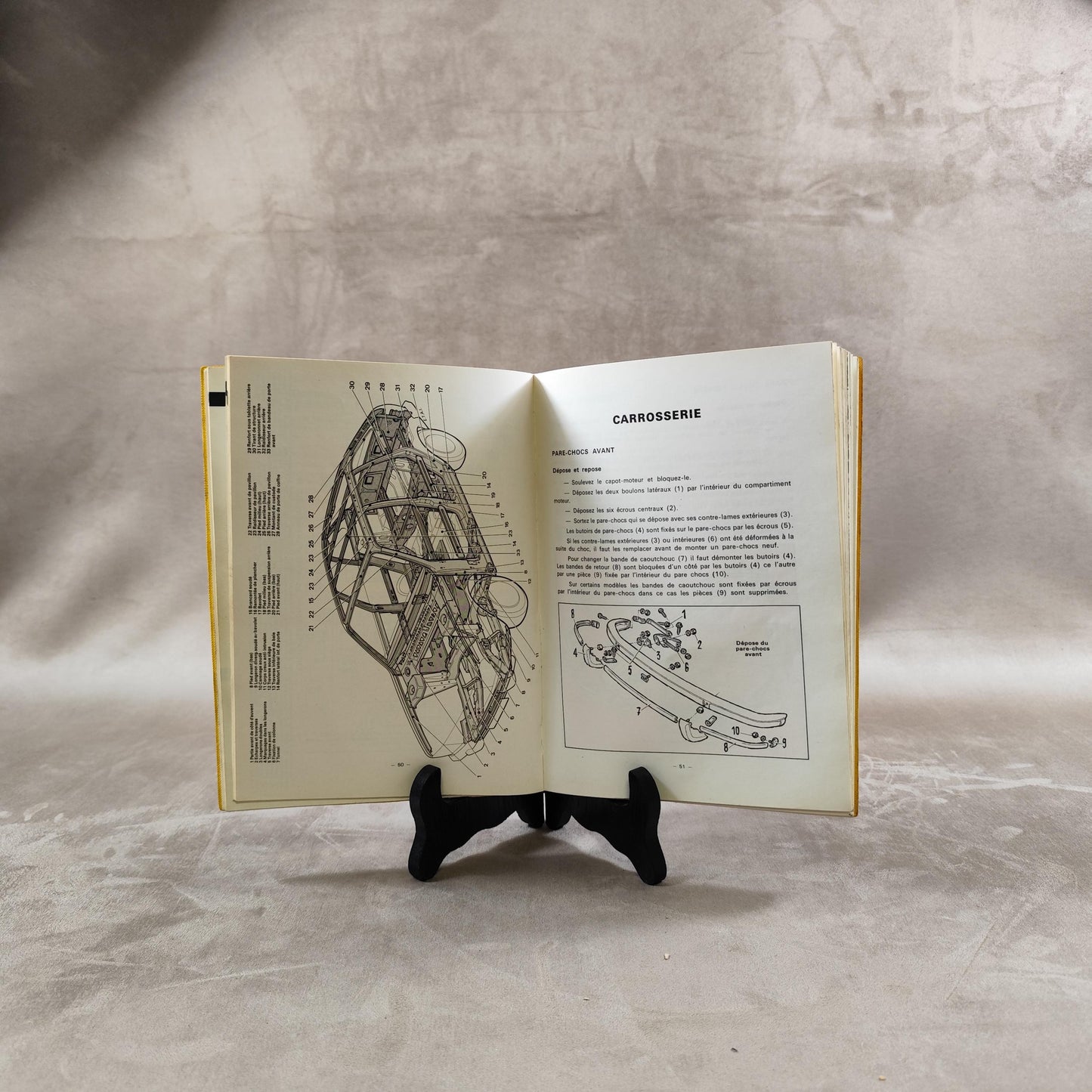 Livret Renault pour la Renault 20 Made in France Vintage 1980