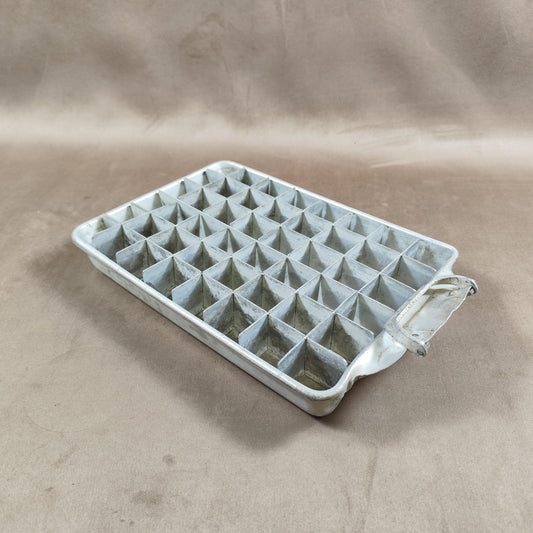 Bac à glaçons FRIGIDAIRE en alu Made in France Vintage 1950