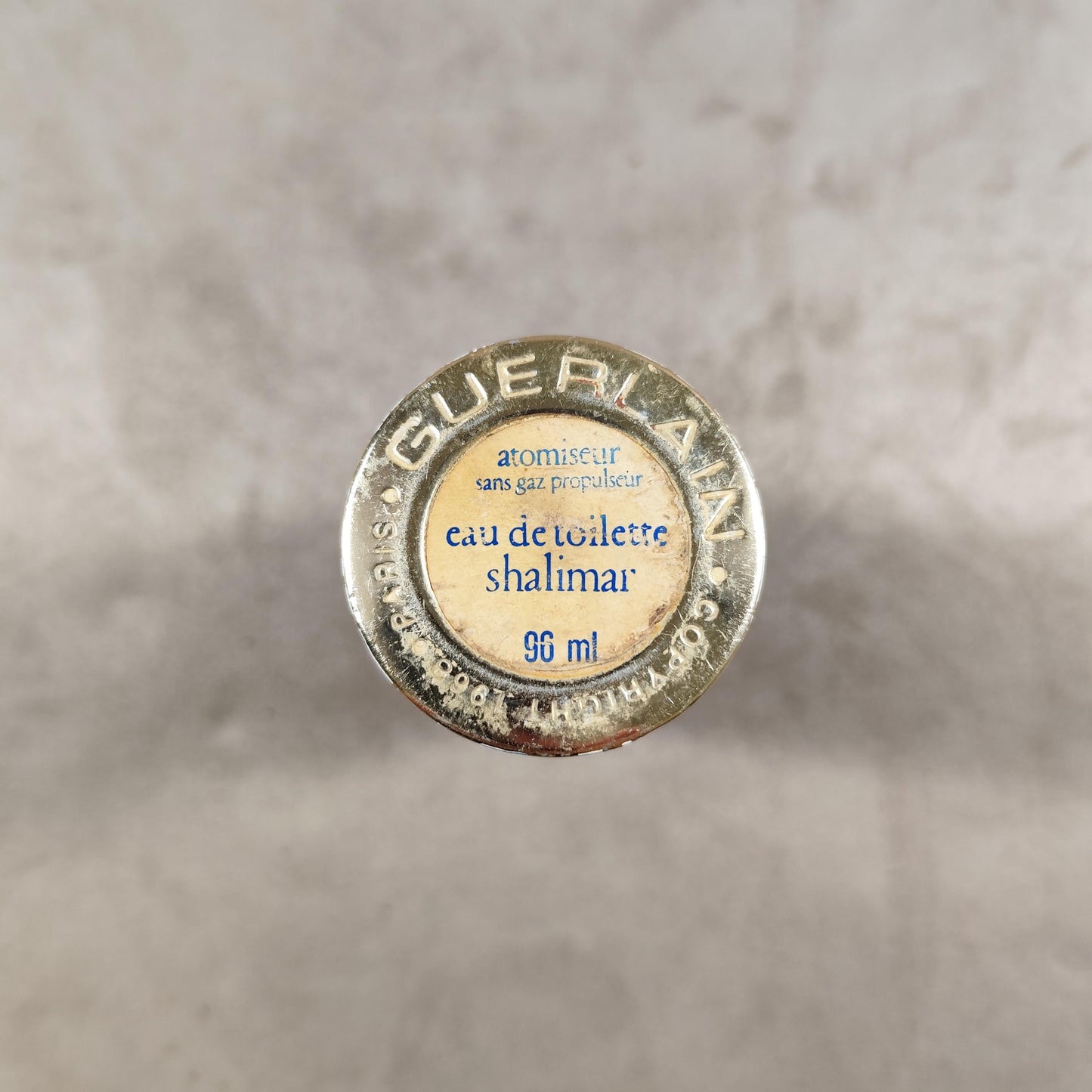 Etui pour flacons de parfums de voyage vide réutilisable Guerlain Paris Made in France Vintage 1970