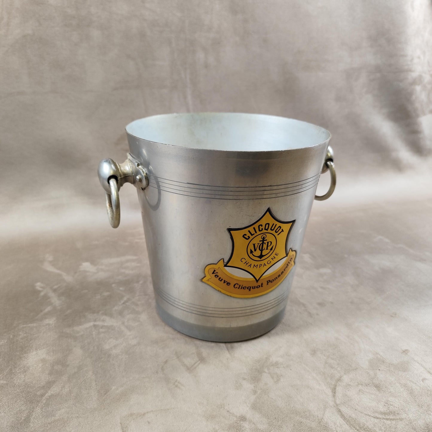 RARE Seau à champagne Veuve Clicquot Ponsardin Made in France Vintage 1970